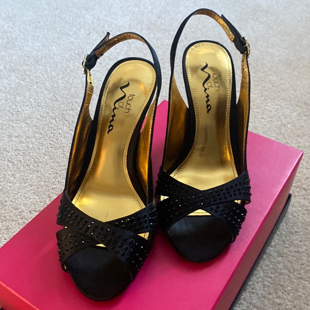 Touch of Nina Fiala 1 Black dressy Shoes